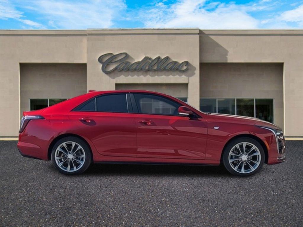 new 2025 Cadillac CT4 car, priced at $46,415