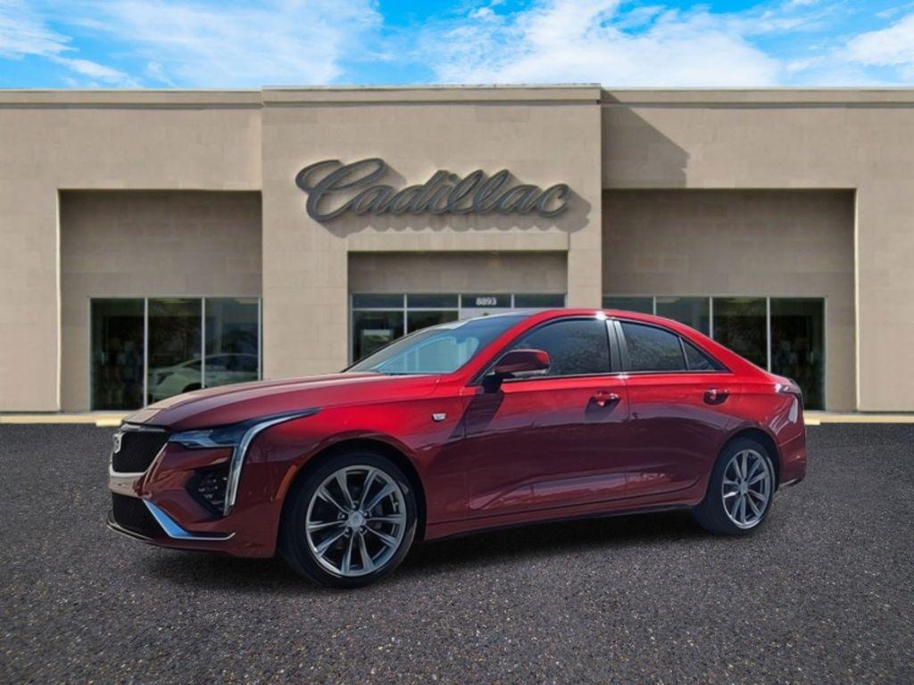 new 2025 Cadillac CT4 car, priced at $46,415