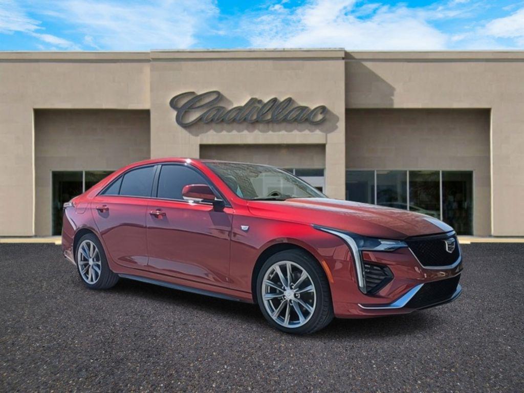 new 2025 Cadillac CT4 car, priced at $46,415