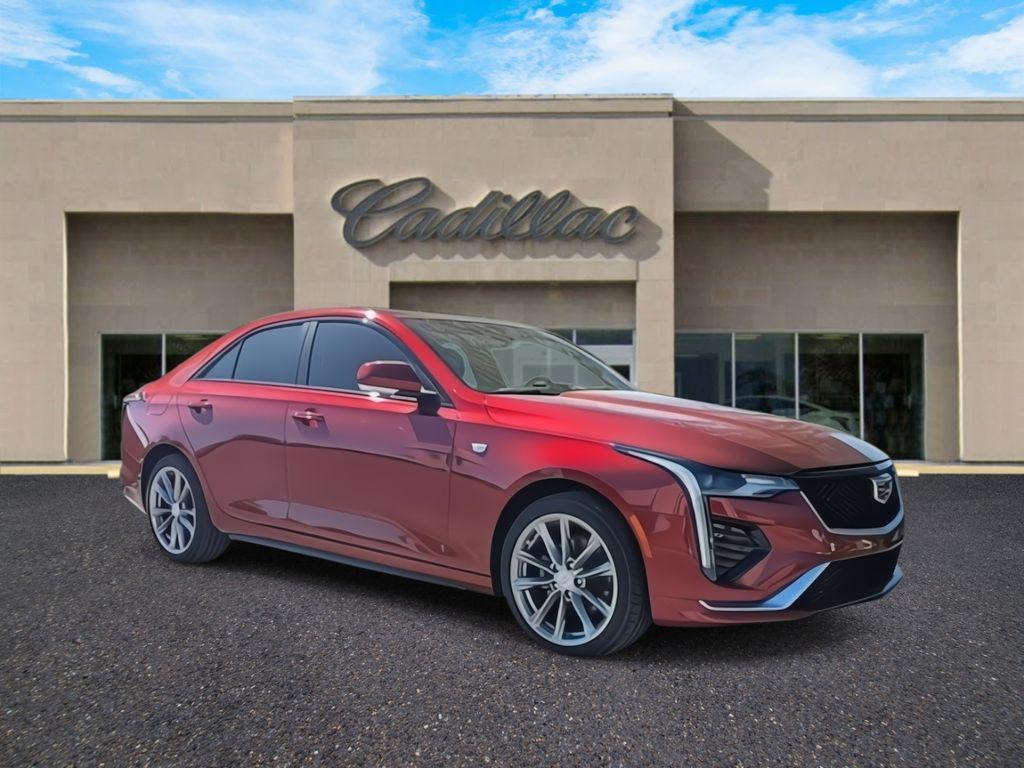 new 2025 Cadillac CT4 car, priced at $46,415