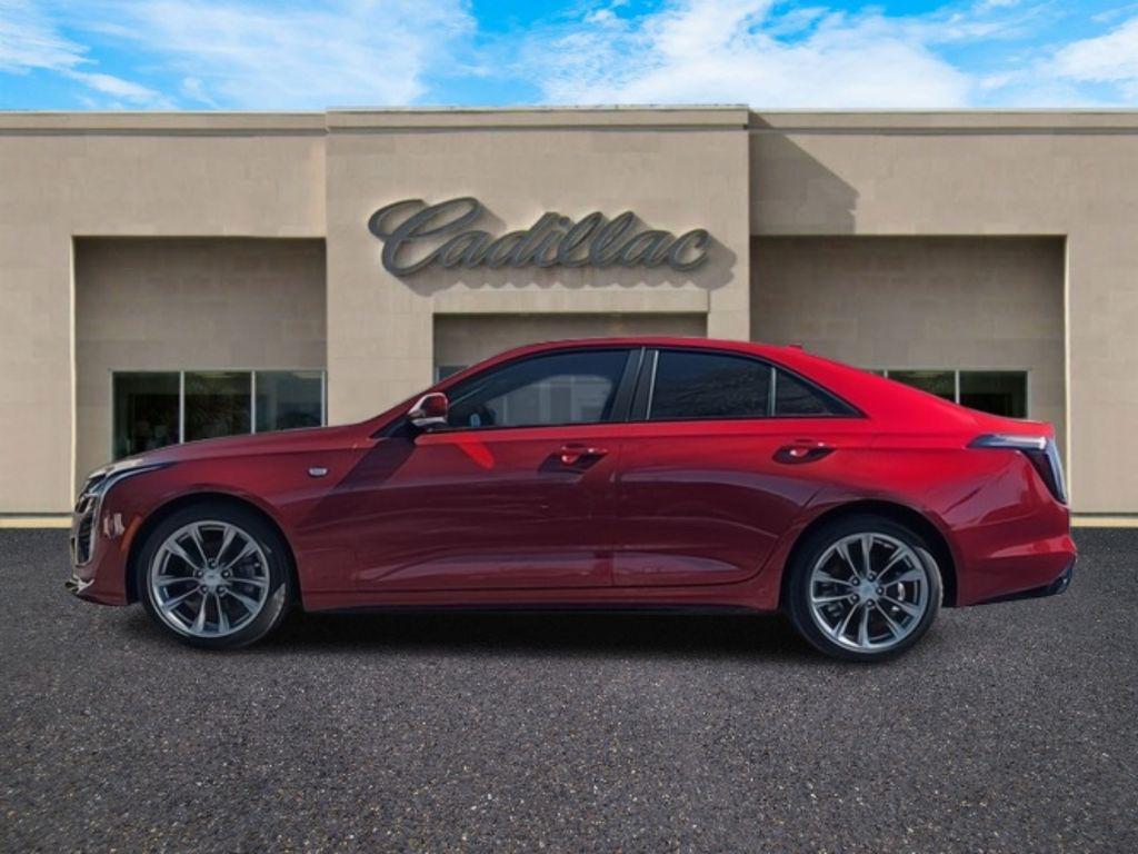 new 2025 Cadillac CT4 car, priced at $46,415
