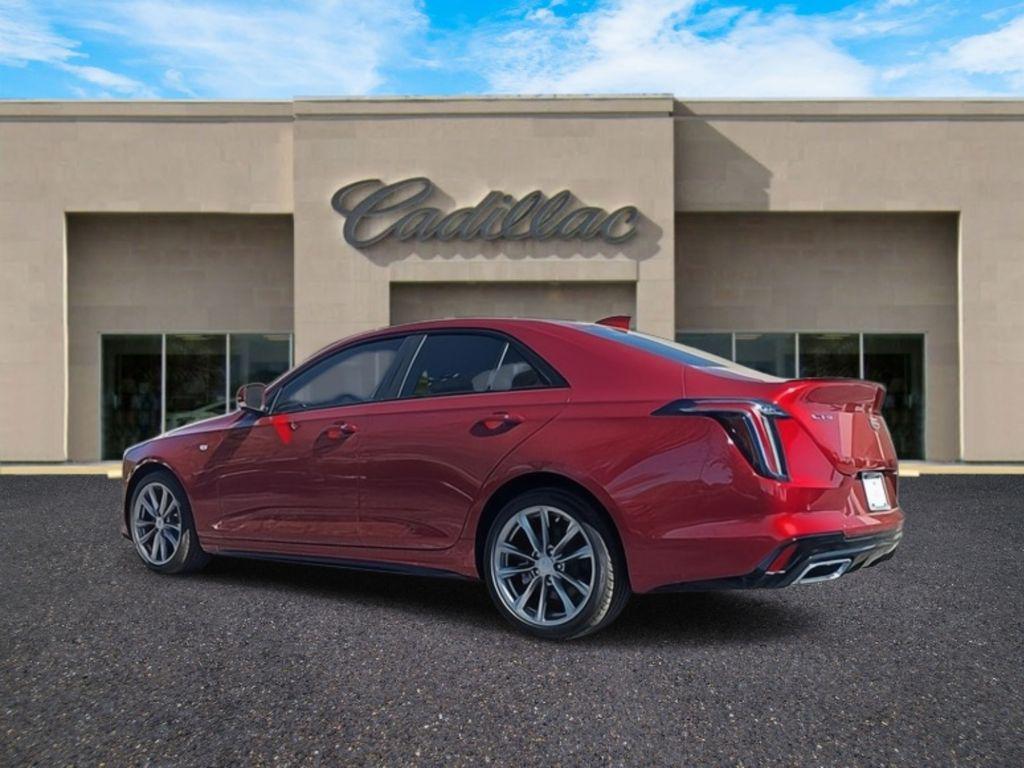 new 2025 Cadillac CT4 car, priced at $46,415