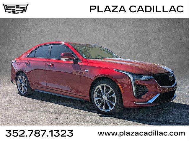 new 2025 Cadillac CT4 car, priced at $46,415