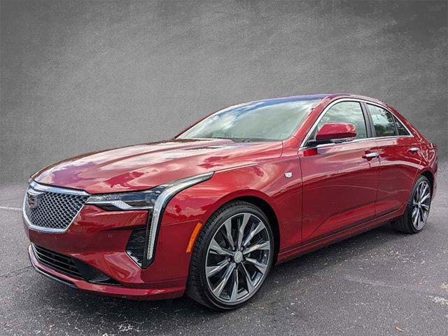 new 2024 Cadillac CT4 car, priced at $49,105