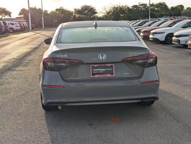 new 2025 Honda Civic Hybrid car, priced at $30,555