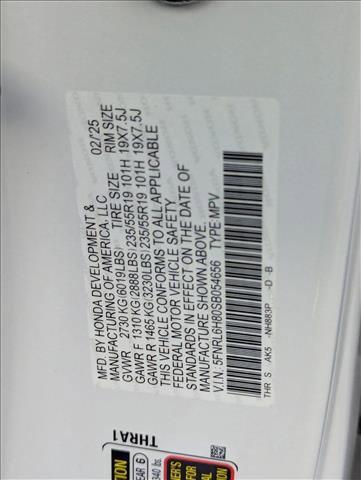 new 2025 Honda Odyssey car, priced at $47,483