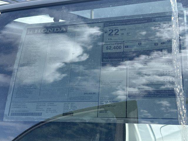 new 2025 Honda Pilot car, priced at $49,405