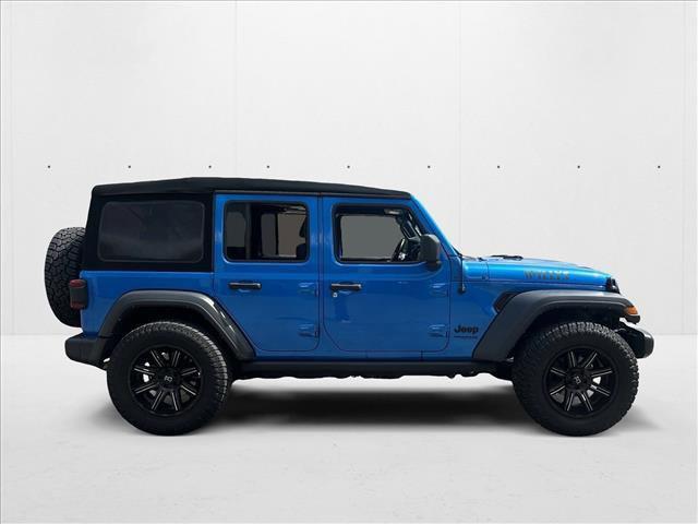 used 2021 Jeep Wrangler car, priced at $26,635