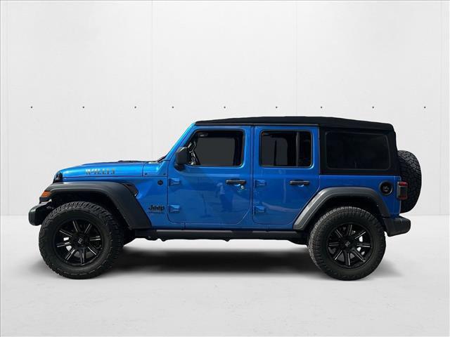 used 2021 Jeep Wrangler car, priced at $26,635