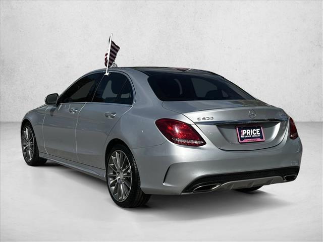 used 2015 Mercedes-Benz C-Class car, priced at $13,695