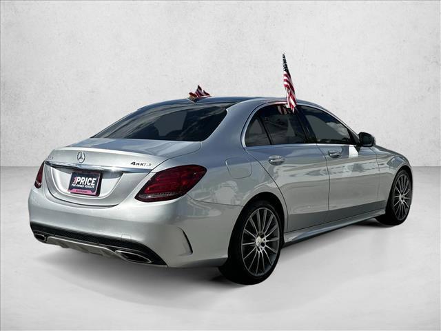 used 2015 Mercedes-Benz C-Class car, priced at $13,695