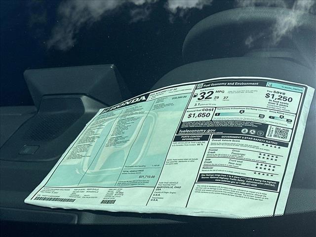 new 2025 Honda Accord car, priced at $31,710