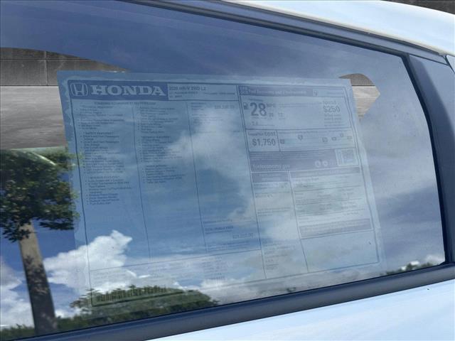 new 2026 Honda HR-V car, priced at $28,050