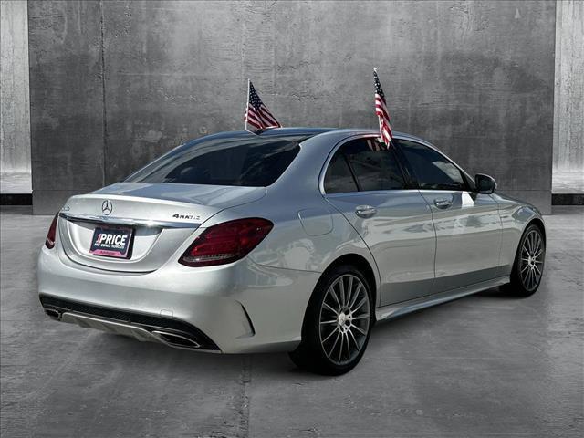 used 2015 Mercedes-Benz C-Class car, priced at $17,595