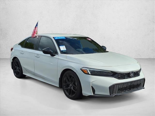 used 2025 Honda Civic car, priced at $24,712