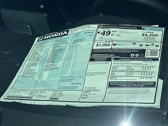 new 2025 Honda Civic Hybrid car, priced at $33,555