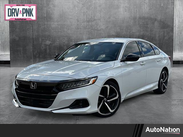 used 2021 Honda Accord car, priced at $24,495