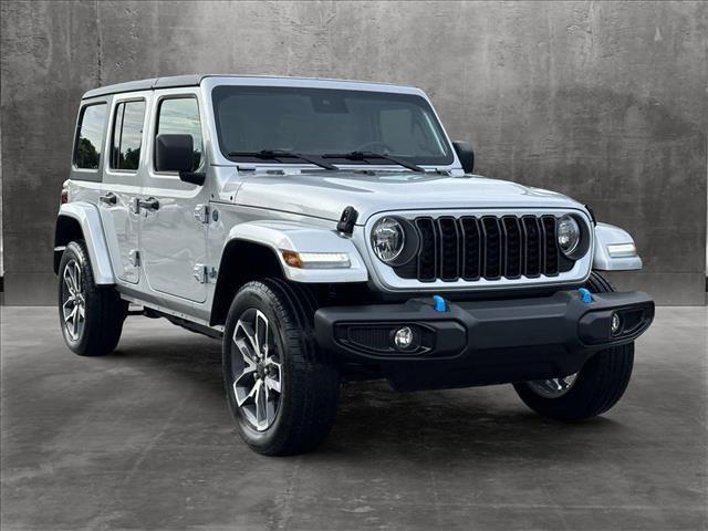 used 2024 Jeep Wrangler 4xe car, priced at $38,498