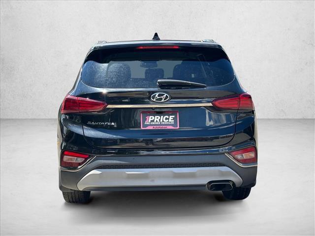used 2019 Hyundai Santa Fe car, priced at $13,495