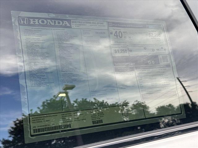 new 2026 Honda CR-V Hybrid car, priced at $37,480