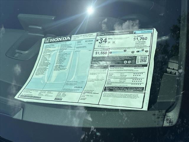 new 2025 Honda Civic car, priced at $29,055