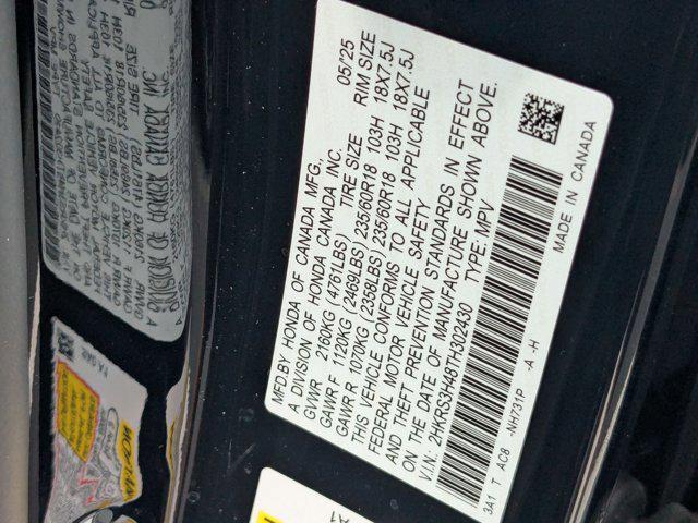 new 2026 Honda CR-V car, priced at $33,724