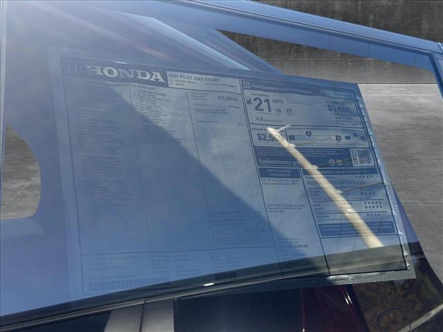 new 2025 Honda Pilot car, priced at $43,489