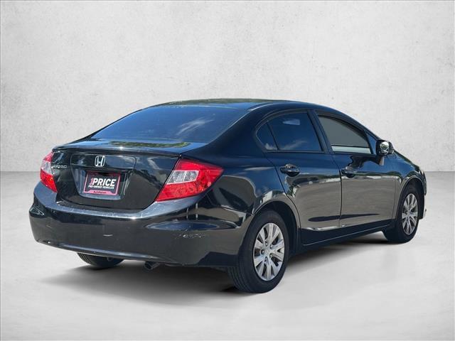 used 2012 Honda Civic car, priced at $6,395