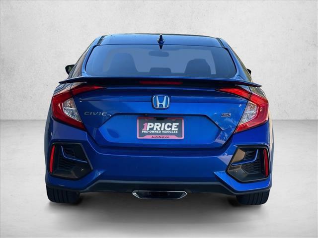 used 2020 Honda Civic Si car, priced at $18,498