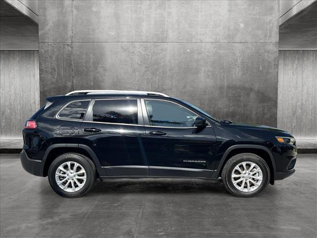 used 2021 Jeep Cherokee car, priced at $19,921