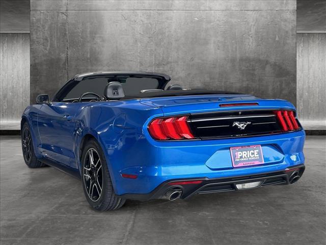 used 2021 Ford Mustang car, priced at $19,195