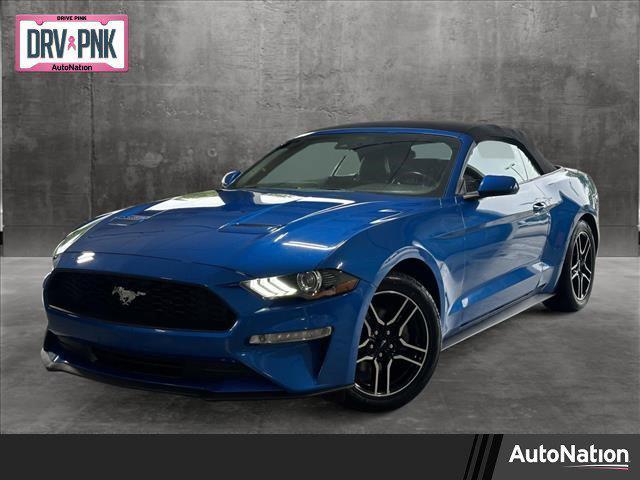 used 2021 Ford Mustang car, priced at $19,195