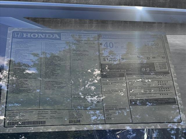 new 2025 Honda CR-V Hybrid car, priced at $39,500