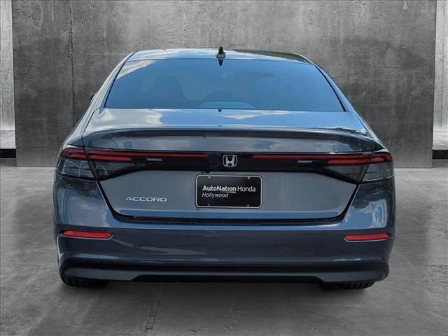 new 2025 Honda Accord car, priced at $29,445