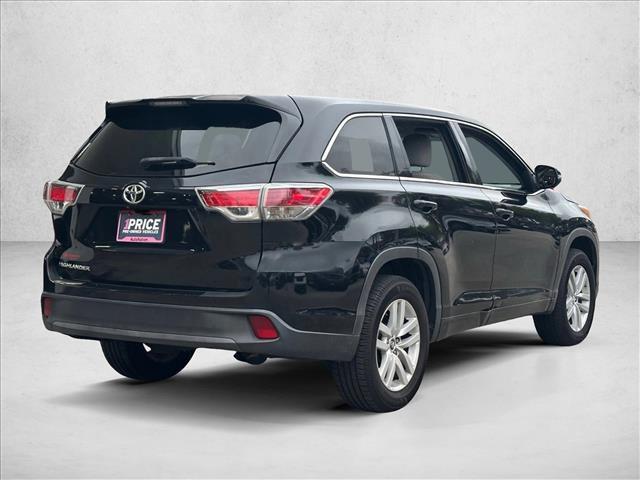 used 2016 Toyota Highlander car, priced at $11,595