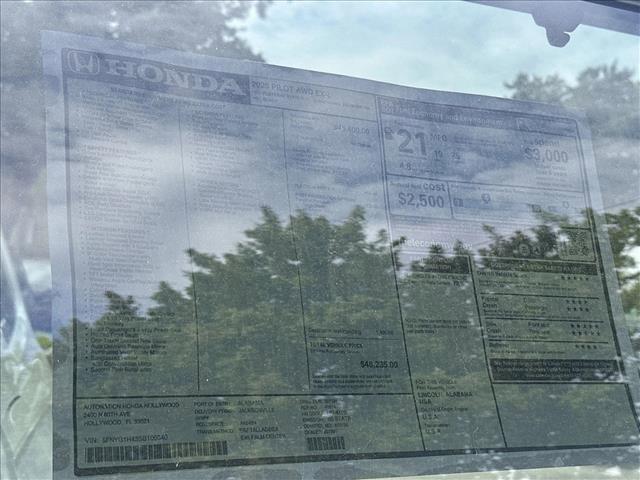 new 2025 Honda Pilot car, priced at $45,428