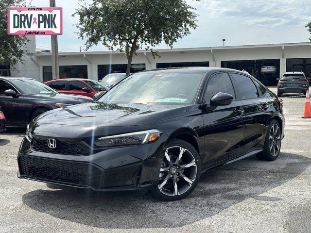 new 2025 Honda Civic Hybrid car, priced at $32,845