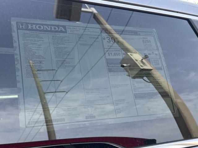 new 2026 Honda CR-V car, priced at $32,315