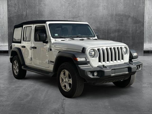 used 2022 Jeep Wrangler Unlimited car, priced at $32,995