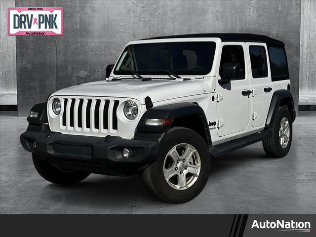 used 2022 Jeep Wrangler Unlimited car, priced at $32,995