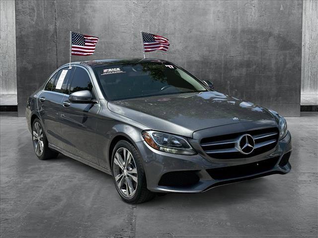 used 2017 Mercedes-Benz C-Class car, priced at $14,629