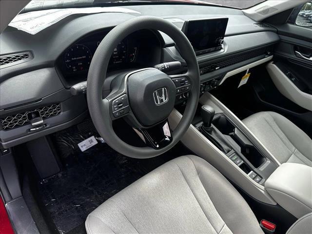 new 2025 Honda Accord car, priced at $32,110