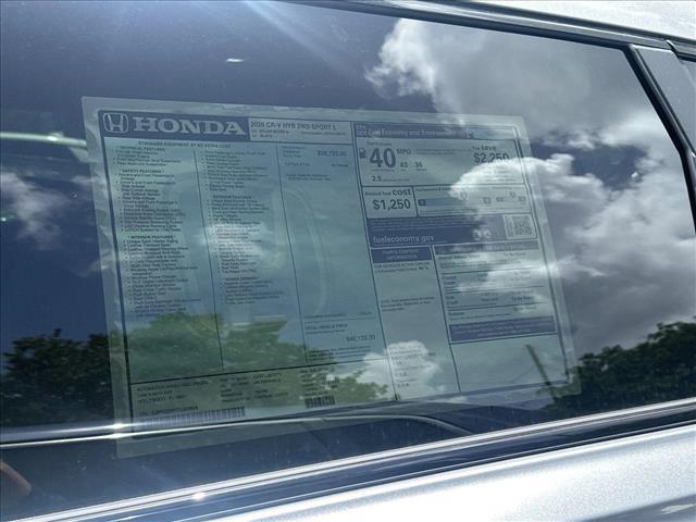 new 2026 Honda CR-V Hybrid car, priced at $40,120