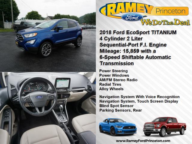 used 2018 Ford EcoSport car