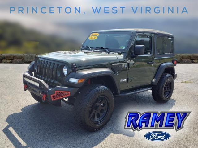 used 2021 Jeep Wrangler car, priced at $30,990