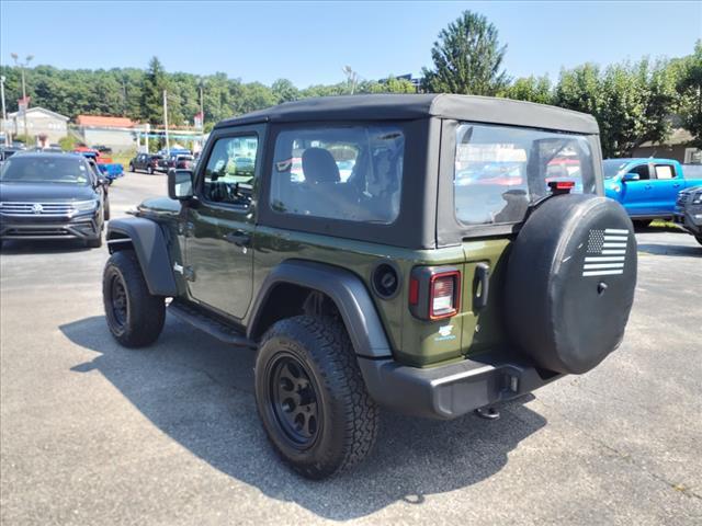 used 2021 Jeep Wrangler car, priced at $30,990