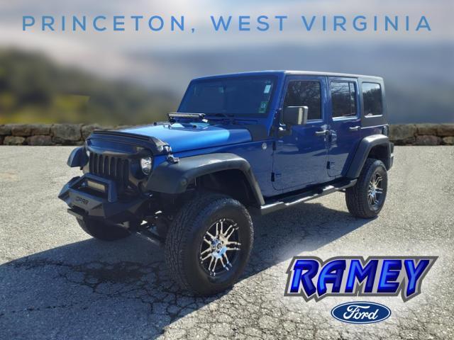 used 2010 Jeep Wrangler Unlimited car, priced at $14,990