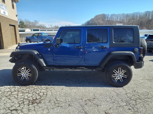 used 2010 Jeep Wrangler Unlimited car, priced at $14,990