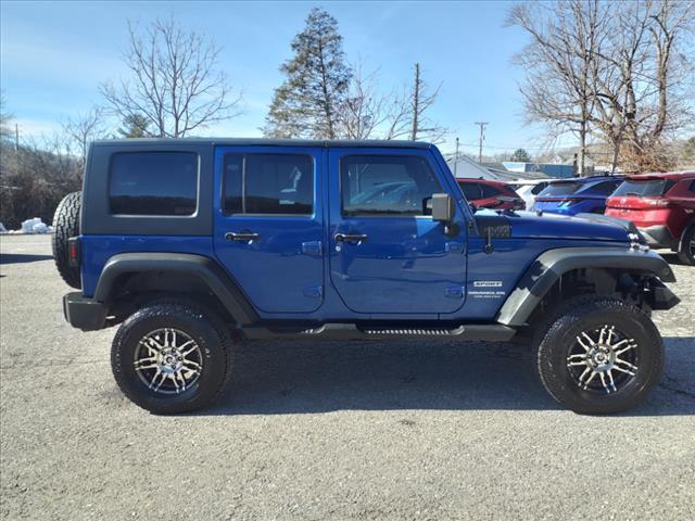 used 2010 Jeep Wrangler Unlimited car, priced at $14,990