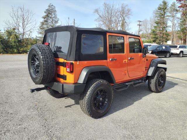 used 2015 Jeep Wrangler Unlimited car, priced at $16,990